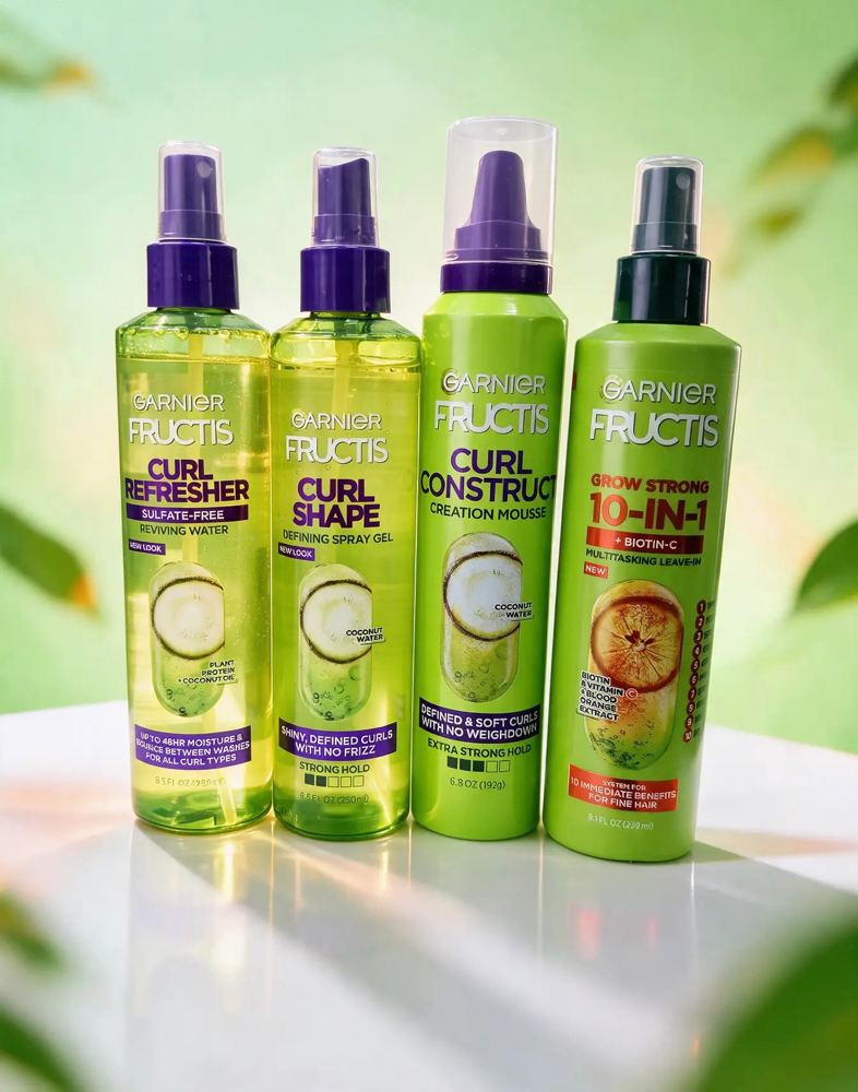 Garnier — Fructis / Whole Blends (y Solo Coquette en tienda)